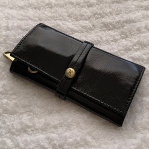 ✂️REDUCED✂️ Hobo Allure Leather Jewelry Roll in Black